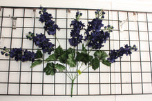 Load image into Gallery viewer, Memorial Cemetery Flowers Delphinium Bush
