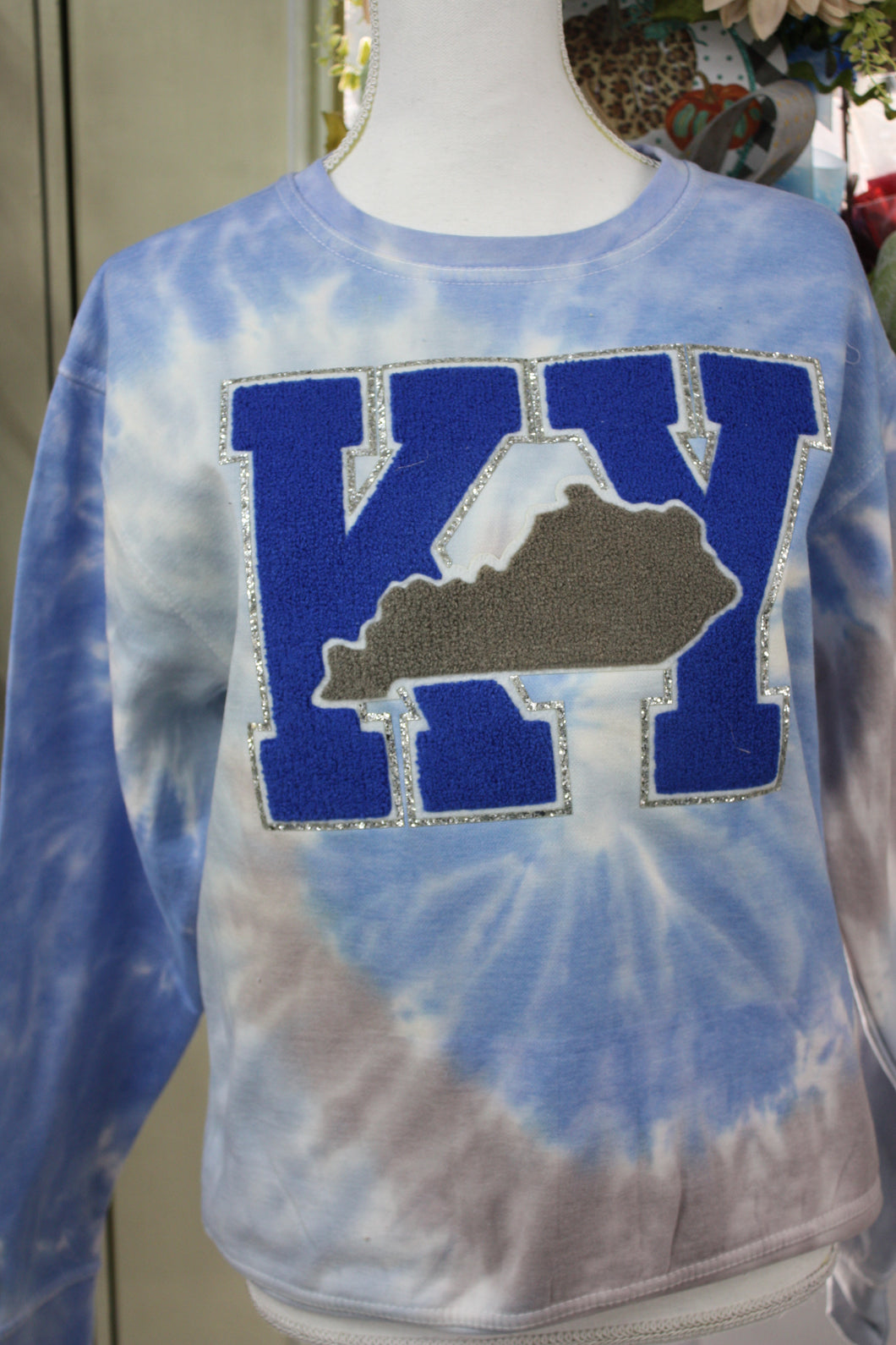 KENTUCKY  State Tye- Dye Sweatshirt