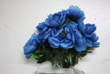 Load image into Gallery viewer, Memorial Cemetery Flowers Peony-Blue
