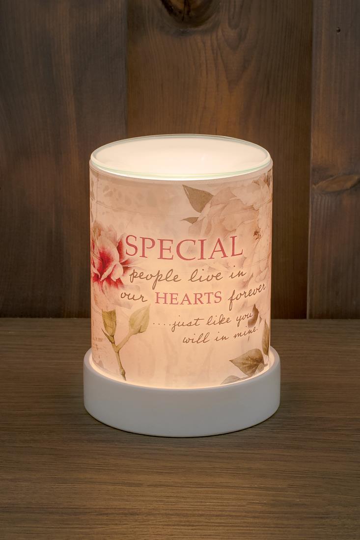 HOME DECOR, GIFTS AND SUCH tart warmer Special People Lighted  Warmer
