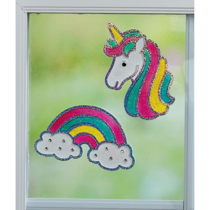 KIDS CORNER  MAGICAL UNICORN WINDOW ART