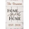 Engravable & Personalized Gifts  Home Sweet Home Wall Hanger