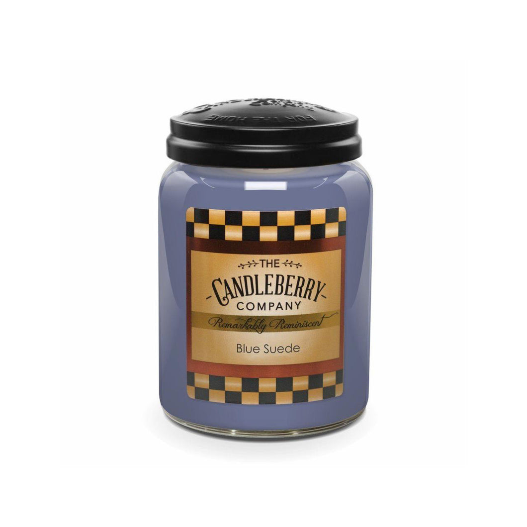 Candleberry Candle Products Blue Suede