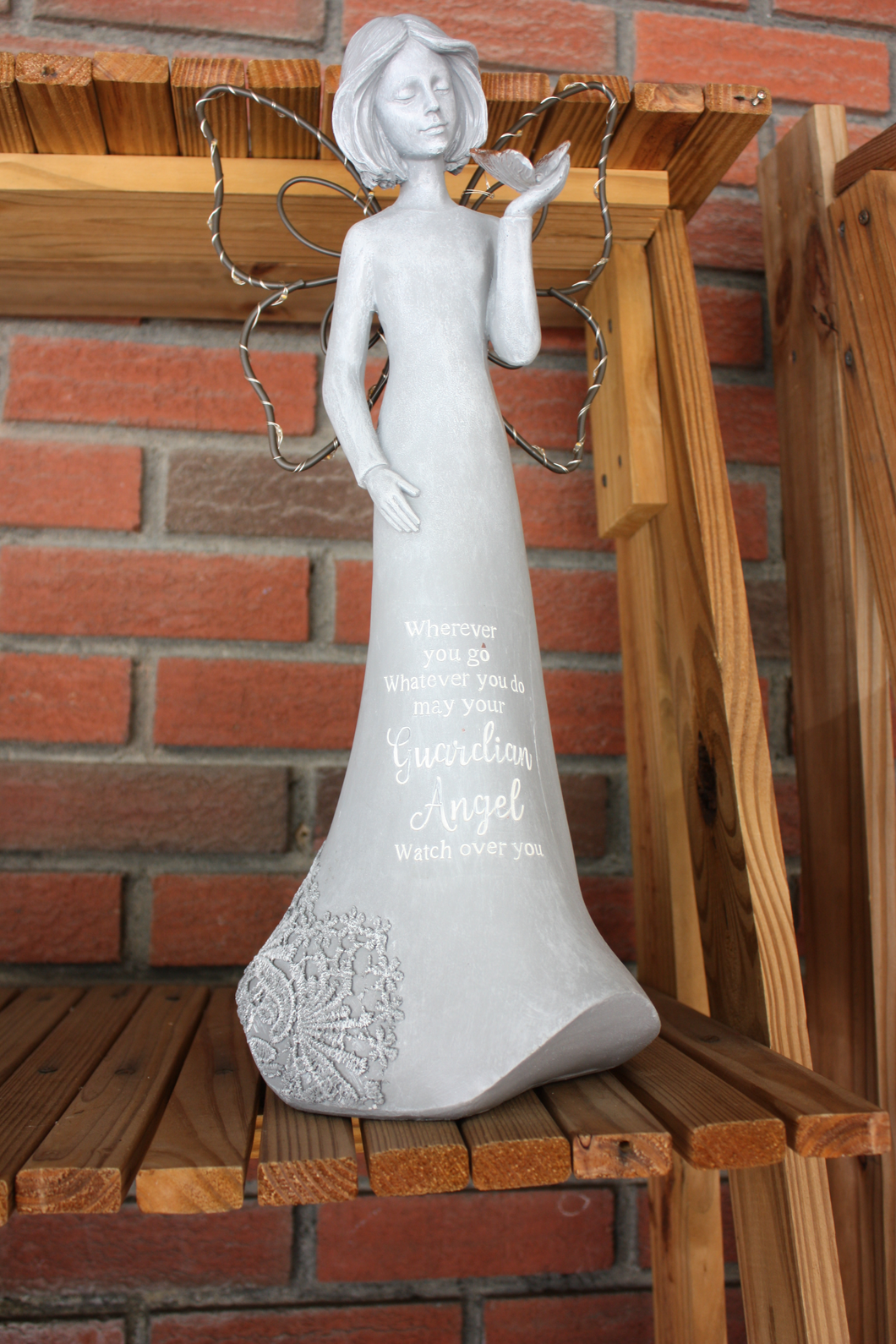 SPRING & SUMMER POLY RESIN SOLAR ANGEL