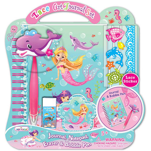 KIDS CORNER Mermaid Art Journal Set