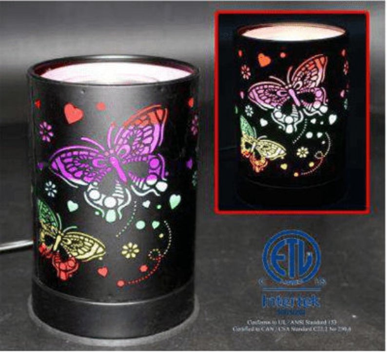 HOME DECOR, GIFTS AND SUCH Butterfly Touch Sensor Lamp/ Tart Warmer