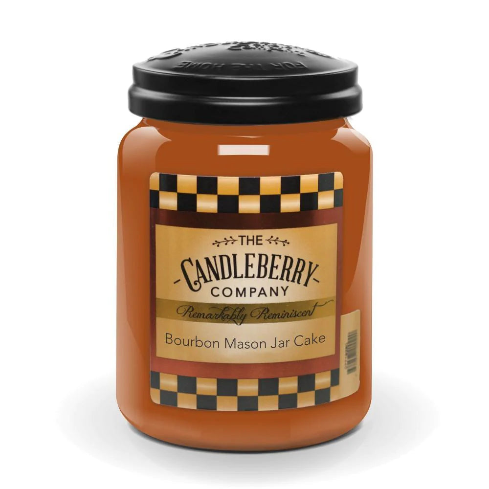 Candleberry Candle Products Bourbon Mason Jar Cake
