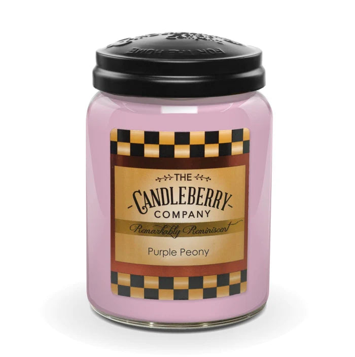 Candleberry Candle Products Purple Peony
