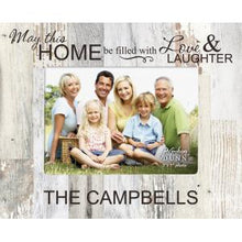 Load image into Gallery viewer, Engravable &amp; Personalized Gifts White Faux  Wood  5 x 7 Photo Frame
